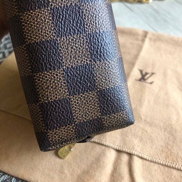 SOLD Authentic LV Damier Ebene Cosmetic Pouch - Picture 6 of 16